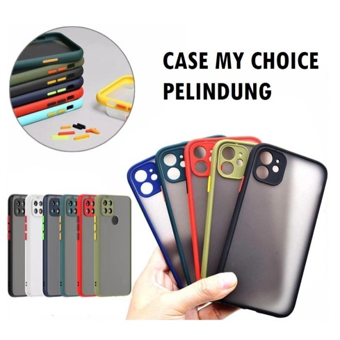 CASE MY CHOICE VIVO Y12S / Y20 PELINDUNG KAMERA ANTI CRACK CASING Grosir