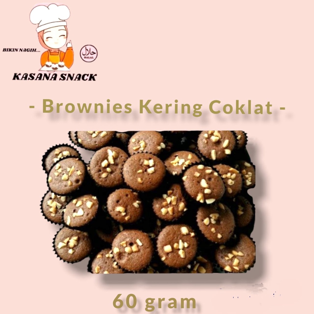 

Brownies Kering Coklat