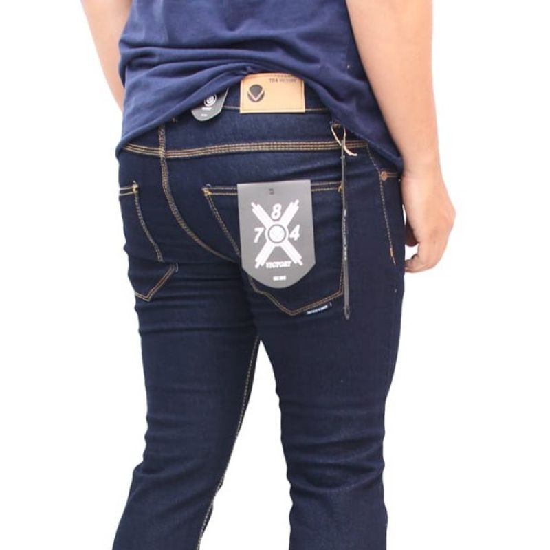 AIRBLACK DENIM TERLARIS / 784 VICTORY celana jeans new panjang skinny semi slimfit cowo / cowok /