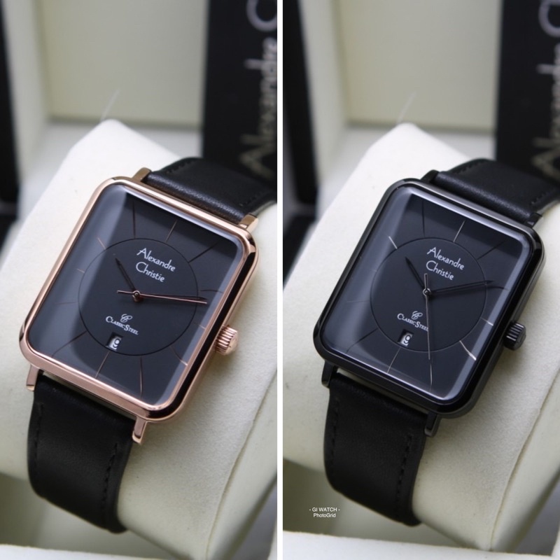 ALEXANDRE CHRISTIE 8662 MD KULIT PRIA ORIGINAL GARANSI 1TAHUN