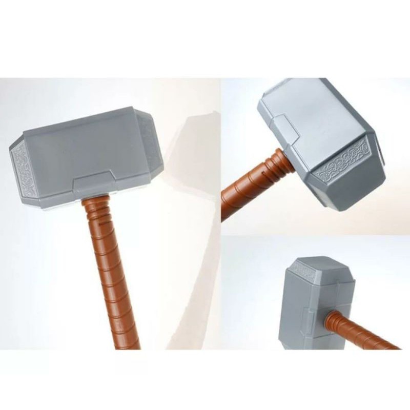 Palu Thor mainan plastik anak/mainan anak/mainan palu/mainan thor/mainan marvel/mainan avengers