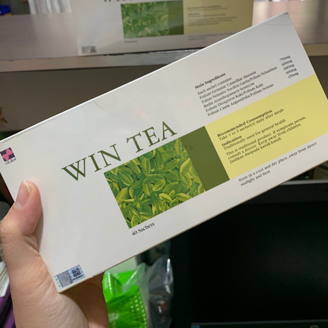 Elken Win Tea - Herbal Alami Pembakar Lemak (40 Sachets / pack)
