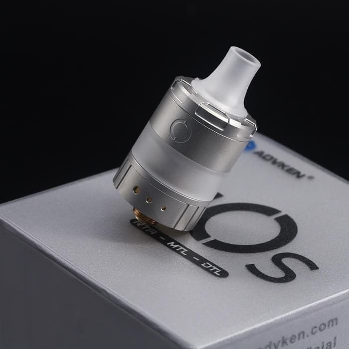 AUTHENTIC Dos RTA MTL DTL 22mm by Advken x O2 DOS RTA Tank Vape