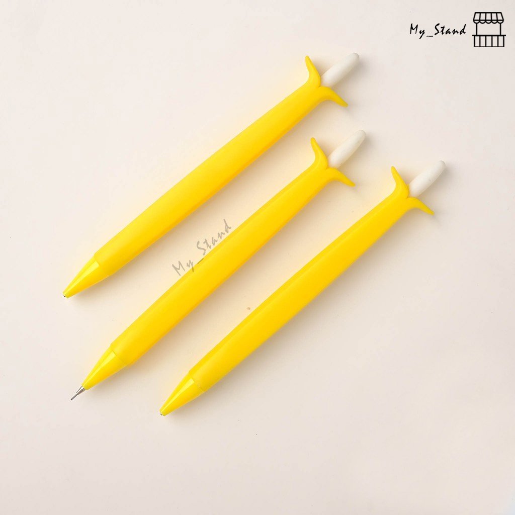

Pensil Mekanik Pisang Pencil Mechanic Cetek 3D Banana Kuning Lucu Unik Murah bisa COD