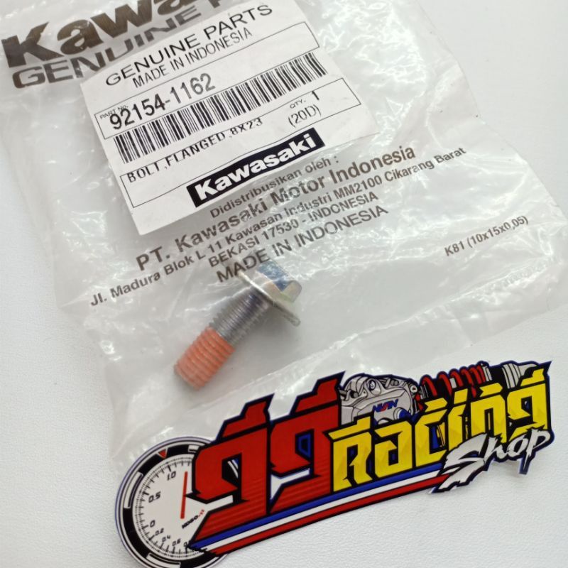 Baut noken as klx d tracker 150 92154-1162 original kawasaki
