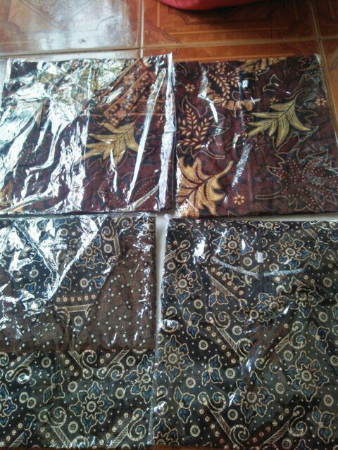 Batik Kalongan | Tunik Batik S M L Xl Xxl Motif Abri Lancip