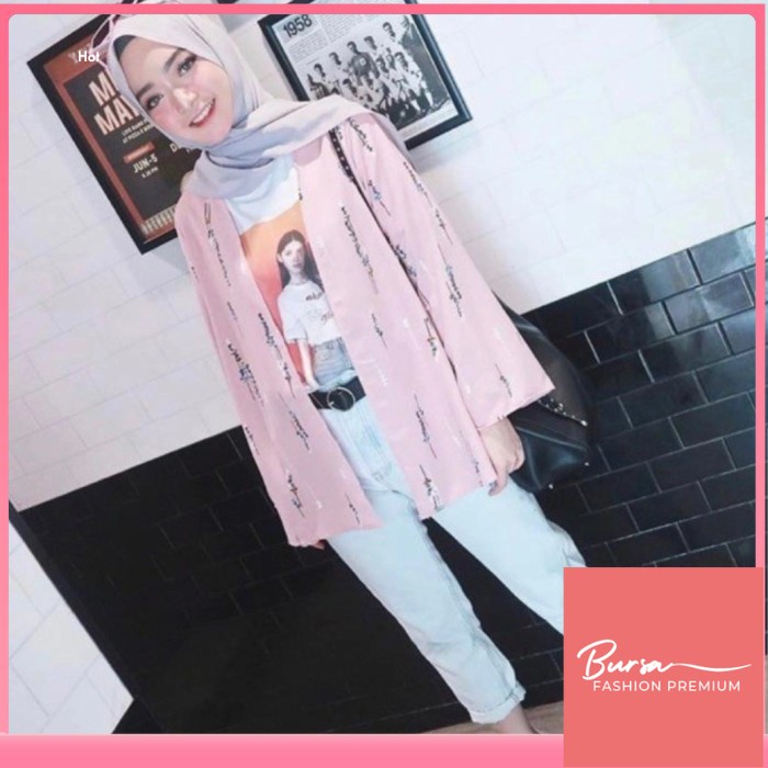Cardigan Wanita Jepang / Kimono Wanita / Jaket Wanita Korea