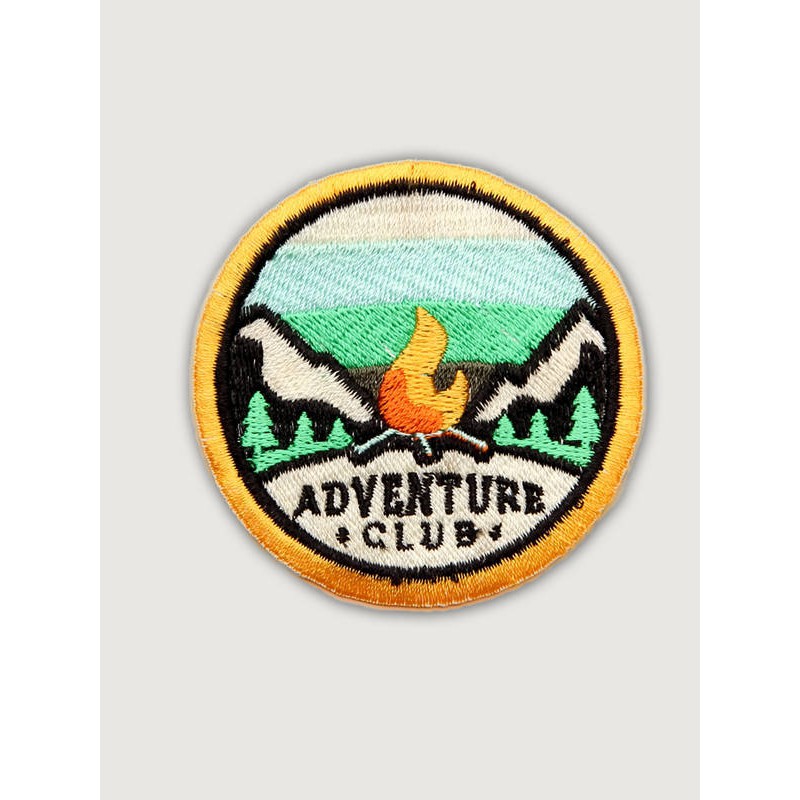 PATCH ADVENTURE CLUB |  FORIND | Iron Patch yang Mudah di Aplikasikan ke Jaket dan Tas