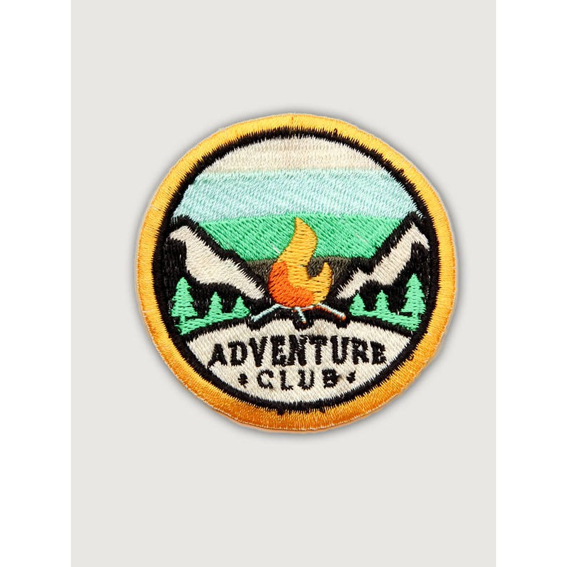 PATCH ADVENTURE CLUB |  FORIND | Iron Patch yang Mudah di Aplikasikan ke Jaket dan Tas