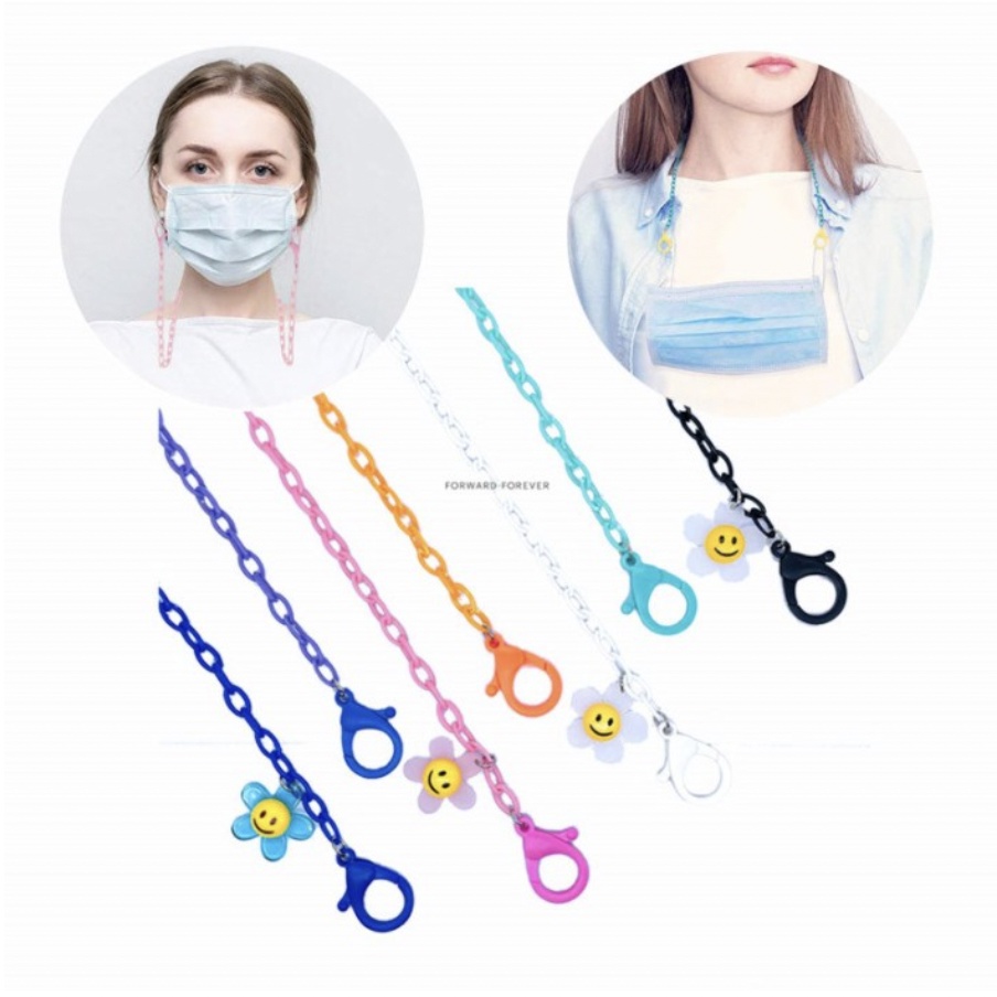 Tali Masker Kacamata Strap Gantung Adjustable aksesoris gantungan Hijab Headloop