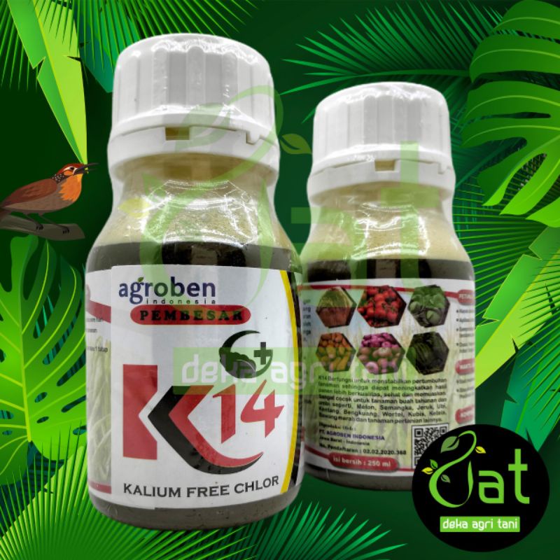 PUPUK KALIUM K14 250ML K 14 pembesar umbi buah