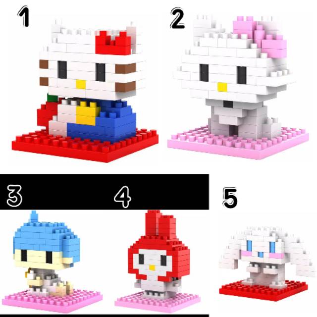 LOZ Lego Mini Karakter Hello Kitty