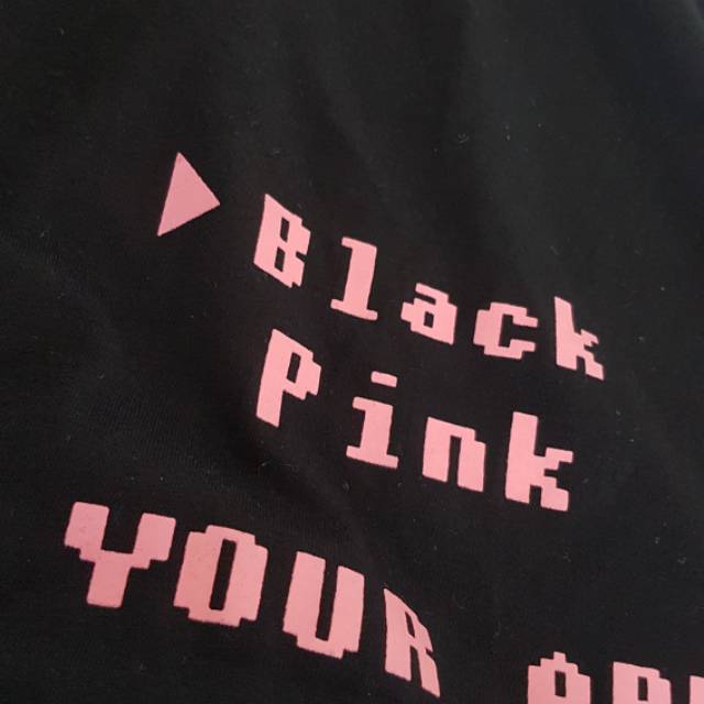 BP KAOS T-SHIRT KPOP BLACK LISA JISOO ROSE JENNIE