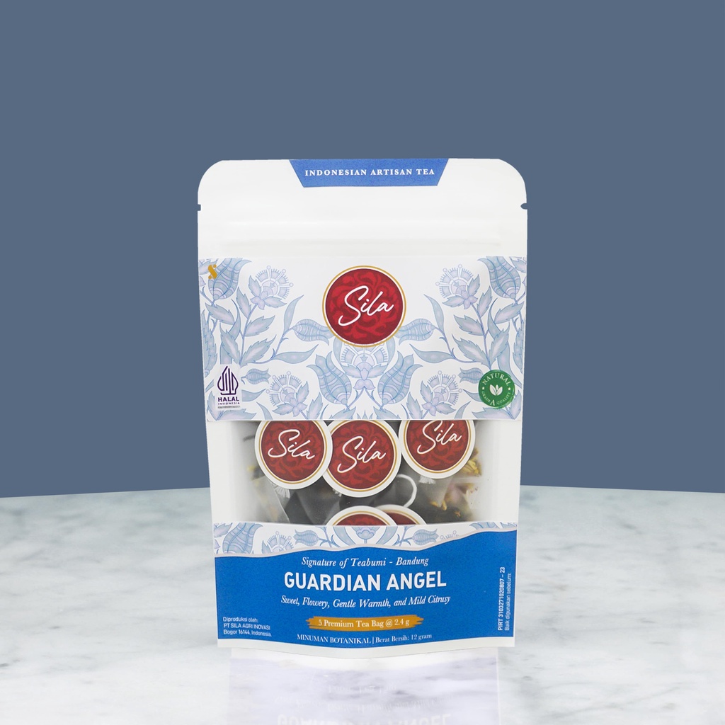 

Sila Artisan Tea | Guardian Angel | White Kraft 2,4gr x 15NTB | Teh Premium