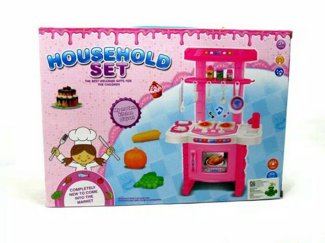 HOUSEHOLD SET MAINAN KITCHEN SET BATRAI MURAH