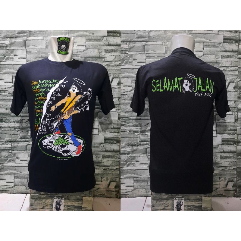 KAOS BAND SI BUNGA HITAM