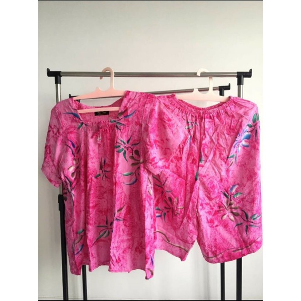 Setelan Celana Kulot Model dada Kerut