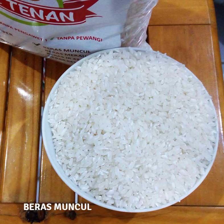 Beras Muncul Beras Bubur Beras Rojolele Cap Enak Tenan 2 Kg Indonesia