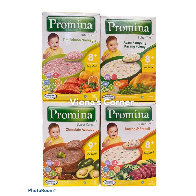 Promina Bubur Bayi 8+ dan 9+ 100gr