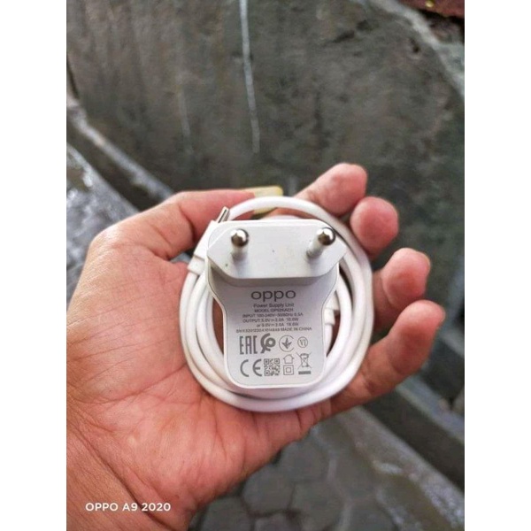 CHARGER ORI BAWAAN HP OPPO A53 A54 A92 A93 RENO 4F 18W Fast Charging Type C usb ASLI CABUTAN HP