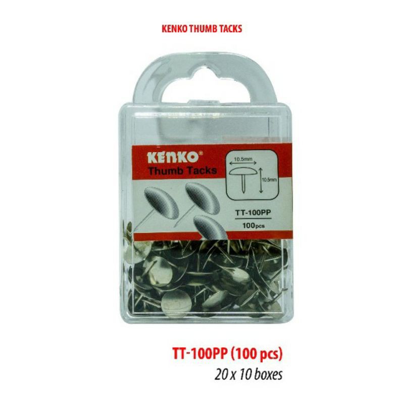 

jarum payung kenko/ thumb tack kenko/ jarum payung murah/ jarum payung warna chrome/ jarum payung