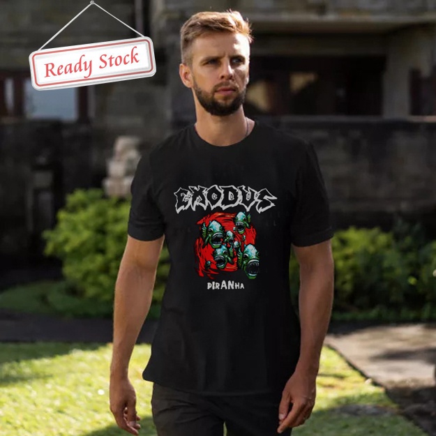 Exodus Band Piranha Tshirt