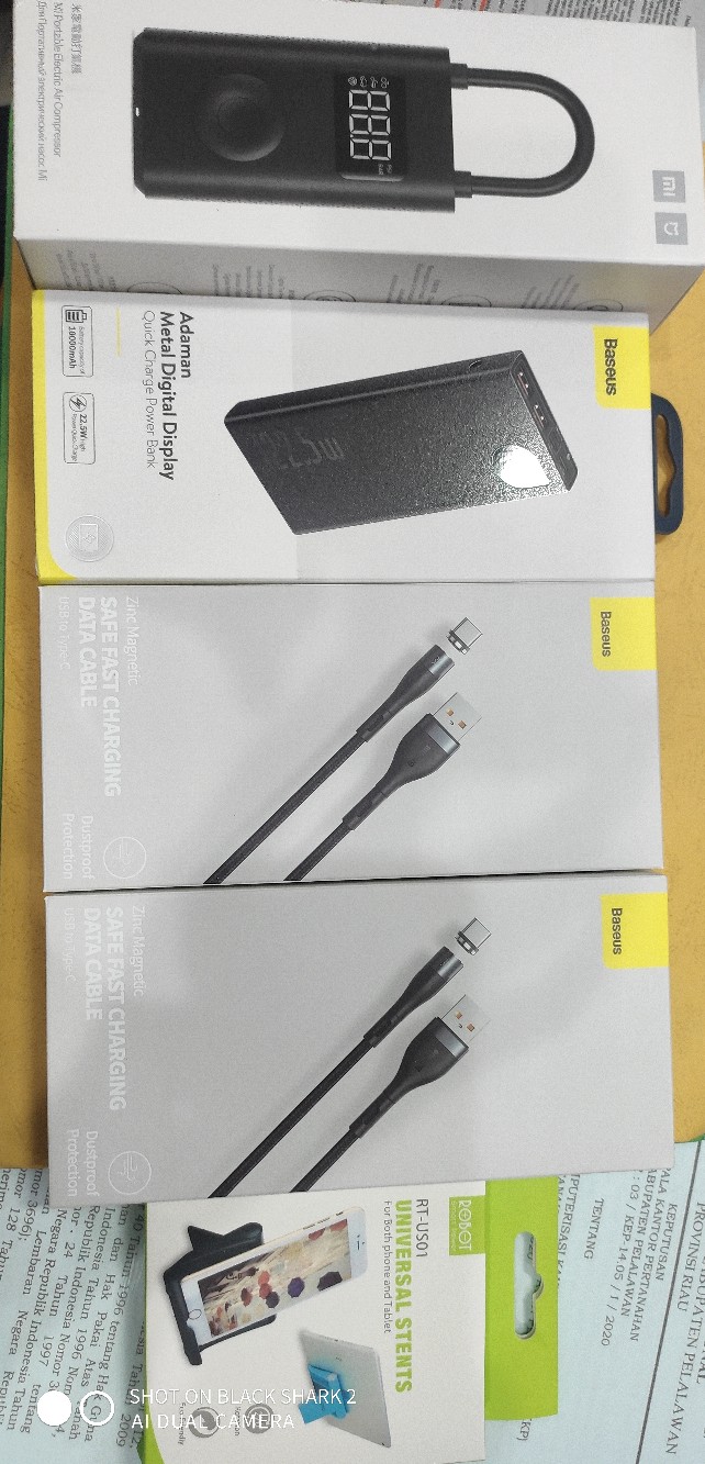 Xiaomi Mijia Electric Air Pump Compressor Portable - Pompa Angin Ban / Sepeda / Bola