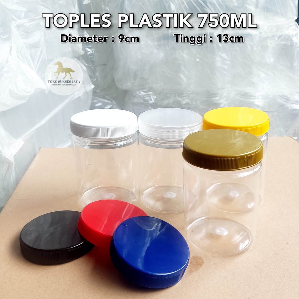 TOPLES PLASTIK 750 ML / TOPLES TABUNG 750 ML / TOPLES SILINDER PREMIUM 750 ML
