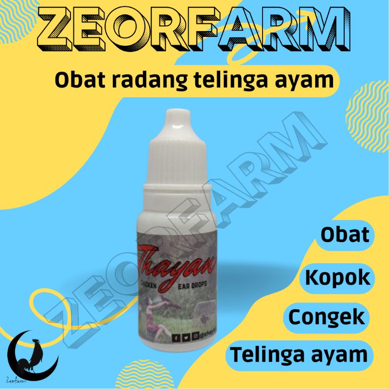 obat radang telinga kopok congek ayam thayan zeorfarm