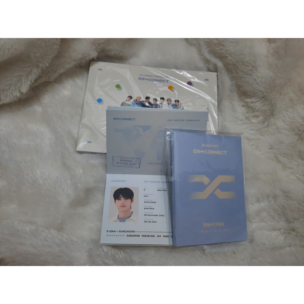 READY PASSPORT SUNGHOON DVD EN CONNECT ENHYPEN