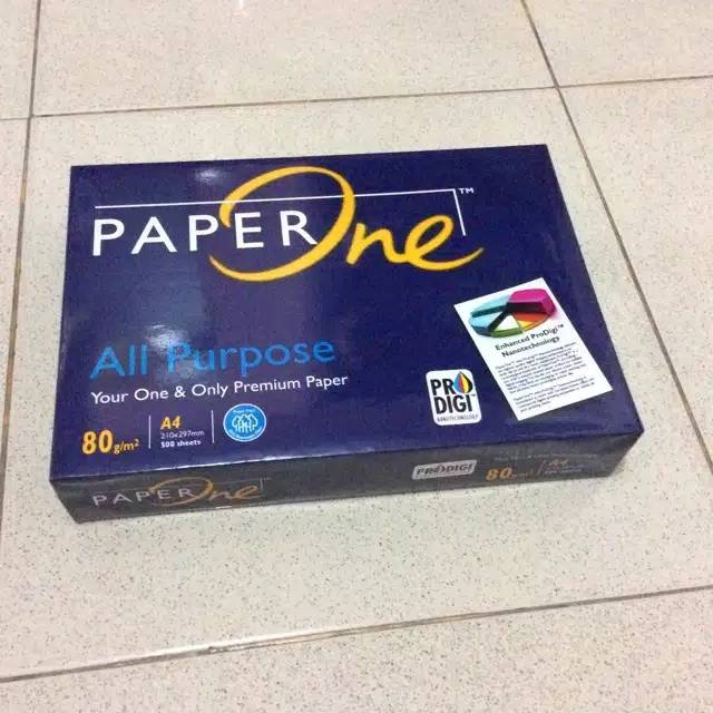 

Paper one A4 Folio 75gr 80gr
