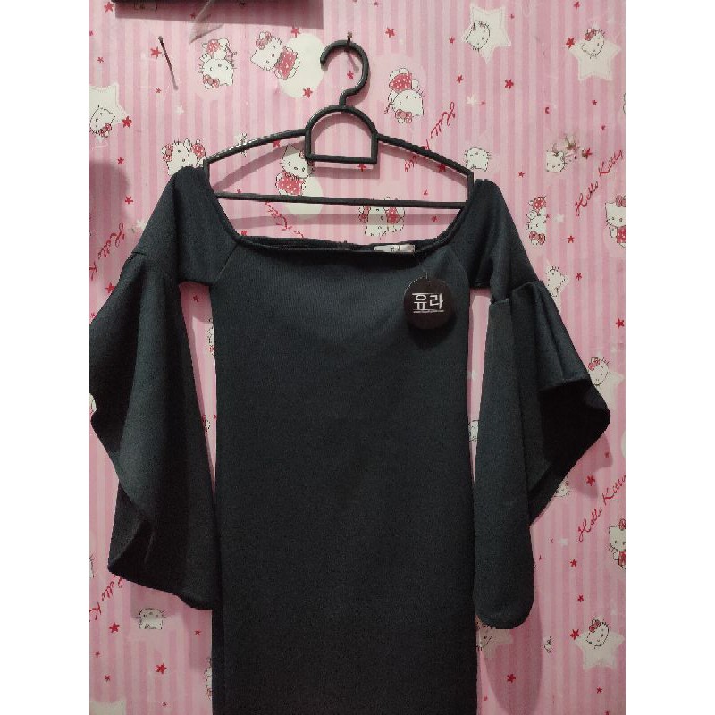 Dress Hitam Sabrina