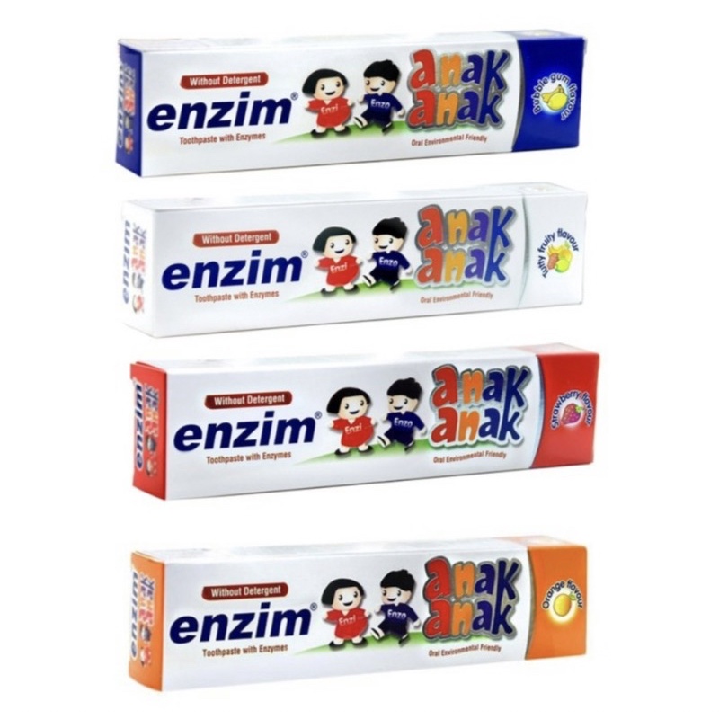 Enzim kids 63 gram ( pasta gigi enzim anak )