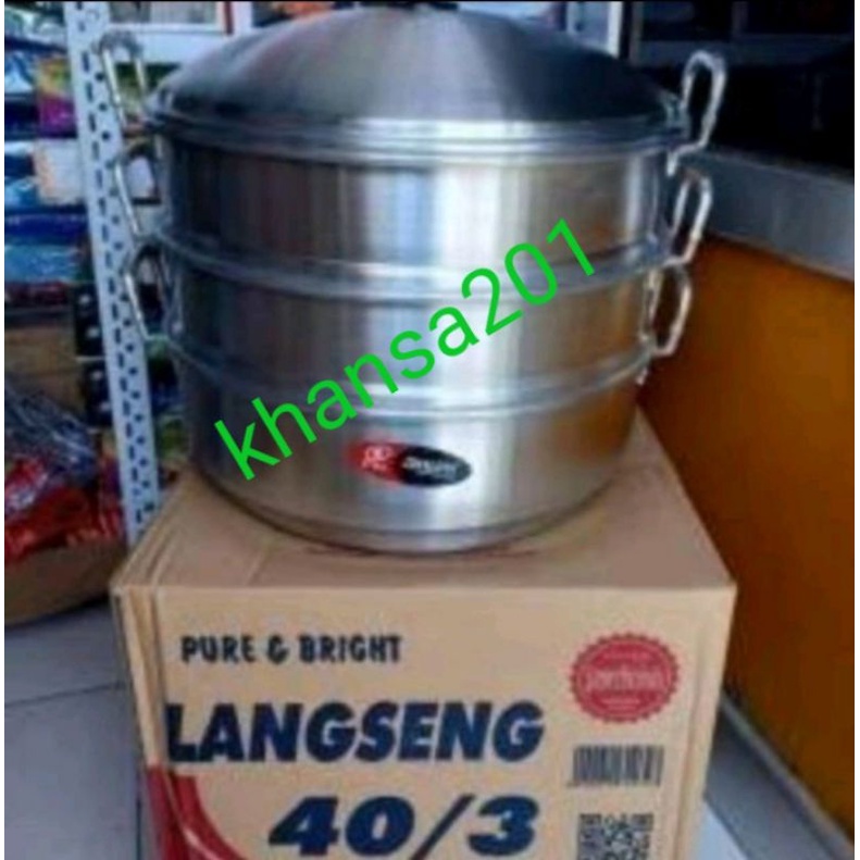maspion panci langseng serbaguna klakat steamer jawa 40cm alumunium