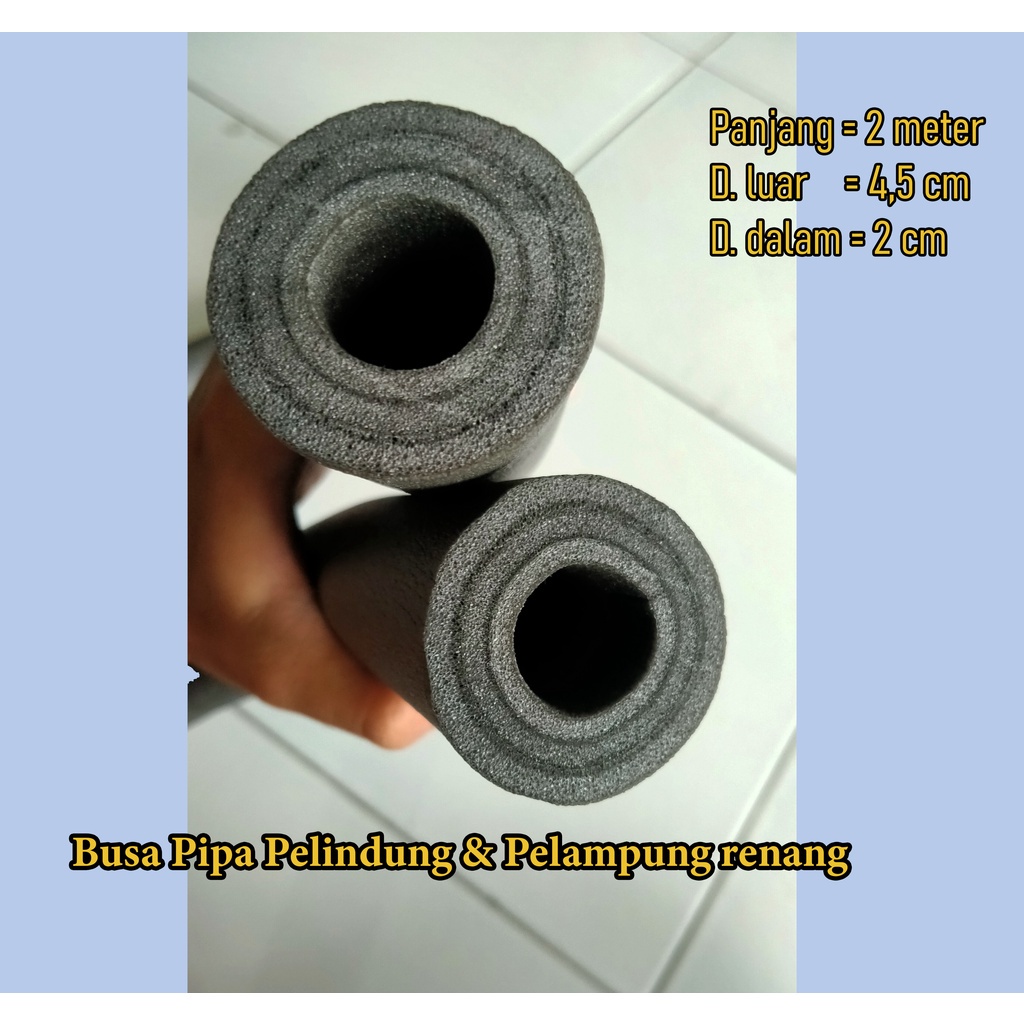 Stick Foam - Busa Pipa Playground - Busa Pelampung - Busa Pelindung diameter lubang 20mm kecil