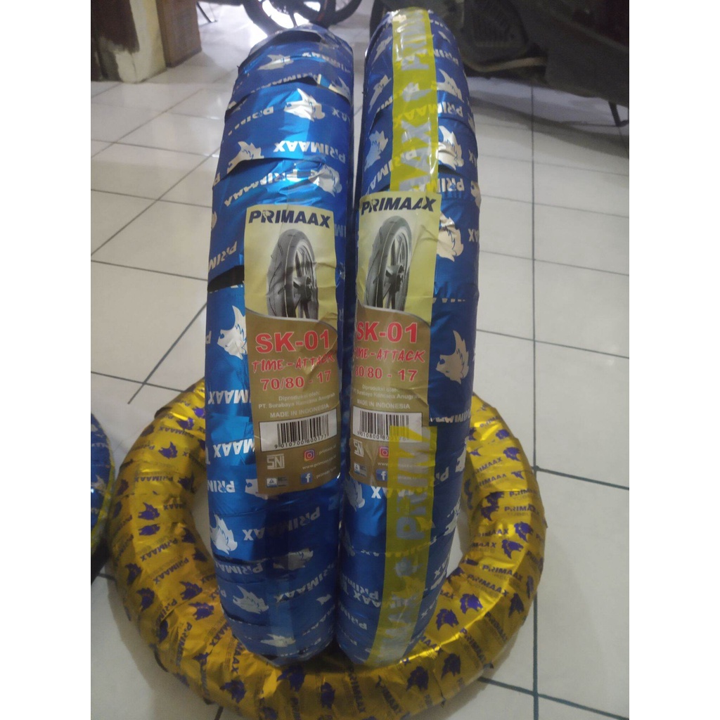 ban primax ring 17 termurah ukuran depan 70/80 belakang 80/80
