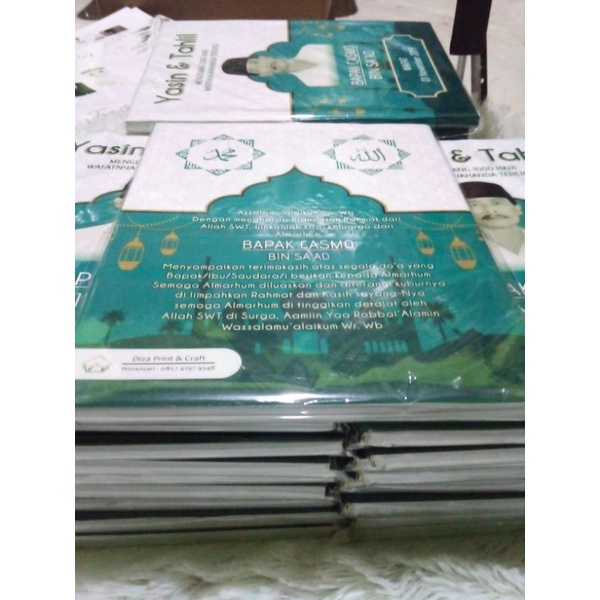 Cetak Buku Yasin Softcover Custom Murah
