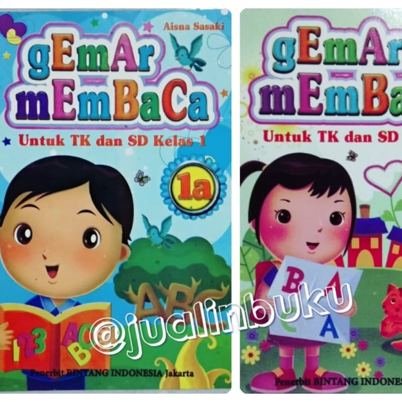 Buku Anak Gemar Membaca untuk TK dan SD Kelas1