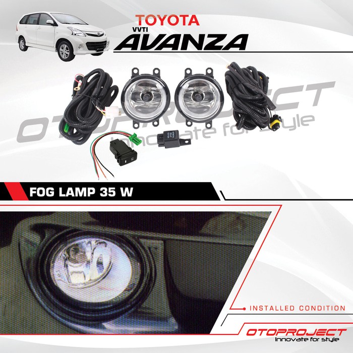 Otoproject - Fog Lamp Avanza Vvti 35 Watt | Lampu Kabut Avanza 35 Watt