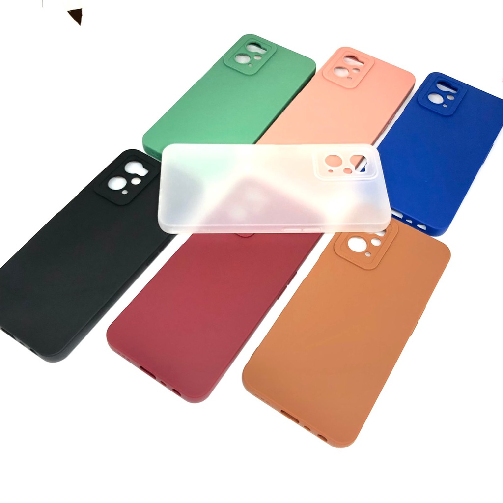 Case Pro camera Macaron Oppo A36/A76 Silikon Softcase Matte Casing