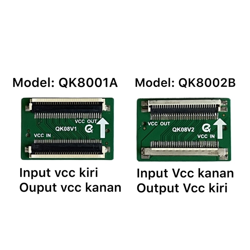 30 Pin HD Konektor Converter PFC LVDS Pengubah jalur VCC kiri dan kanan 30 pin 30 jalur