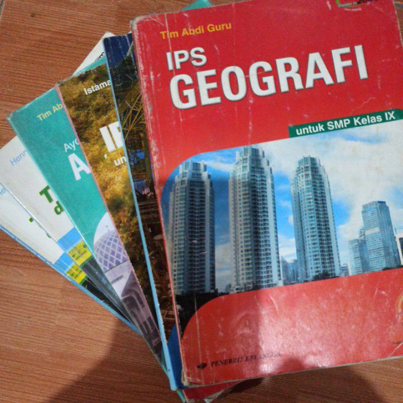 [Preloved] Buku paket erlangga Kelas 9 SMP
