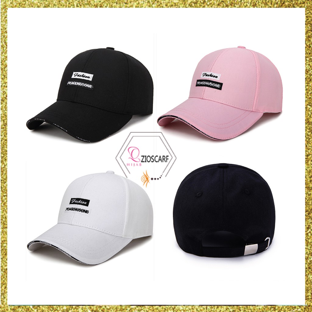 Topi Pria/Wanita Baseball Fashion Peacenusone Outdoor snapback Topi Casual Sport Import TPY zio