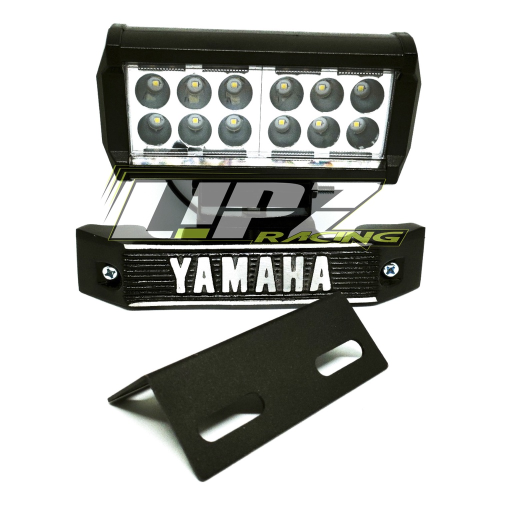 LAMPU TEMBAK SOROT LED 12 MATA MODEL 5506 + BRACKET PNP RX-KING SERIES