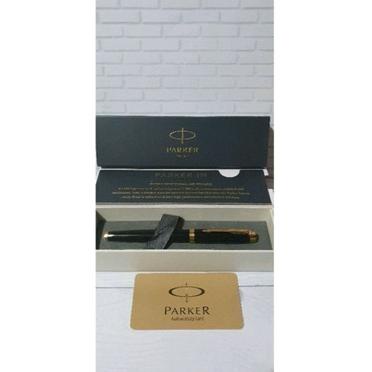 

[KODE GVA] Pulpen Parker Original LQ Black GT Gratis Grafir Ukir Logo atau Nama Bukan Montblanc Dupont