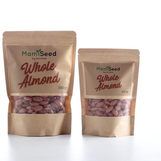 

Event11.11[LR 016]|Mamiseed Whole Almond 250gr - Kacang Almond Utuh (Raw - Mentah)