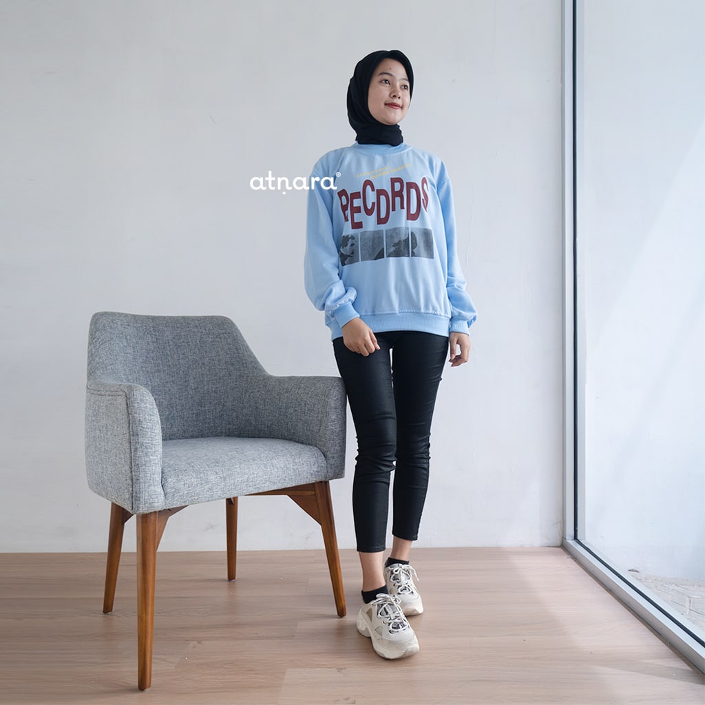 Nara Grosir - Records XXL Sweater l Sweater Pria dan Wanita