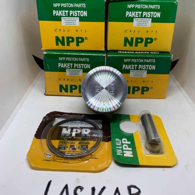 Piston Kharisma Supra x 125 merk NPP os 150