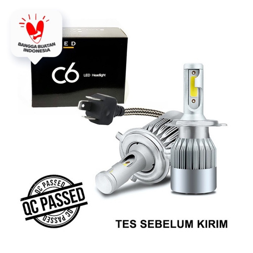 Lampu utama mobil /Lampu LED headlight /Lampu depan mobil universal, Agya Avanza Xenia dll