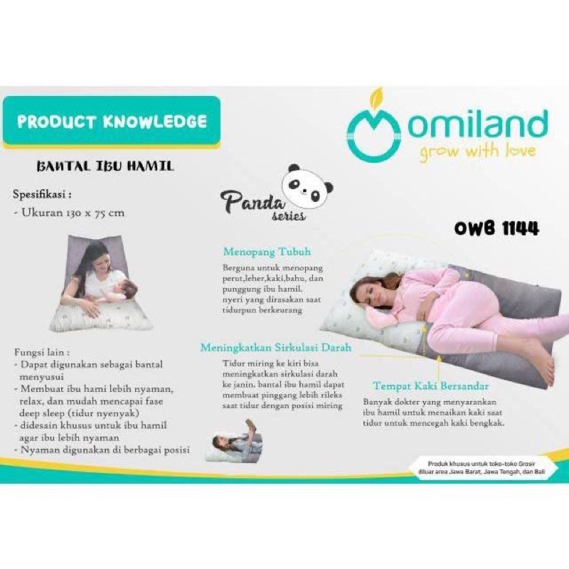 bantal hamil omiland maternity